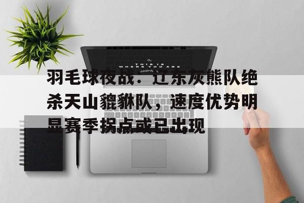 九游登录入口-包含羽毛球夜战：辽东灰熊队绝杀天山貔貅队，速度优势明显赛季拐点或已出现的词条